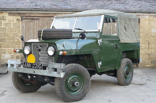 1969 Land Rover Lightweight Airportable  SOLD