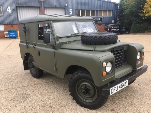 1983 Land rover series 3 petrol hard top military look a like For Sale