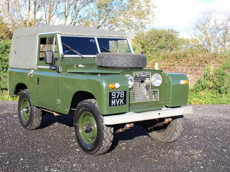 Land Rover Series 2 88" Softop 1960 Galvanised Chassis