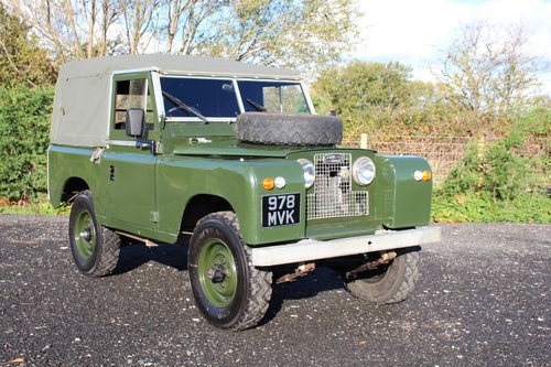 Land Rover Series 2 88" Softop 1960 Galvanised Chassis SOLD