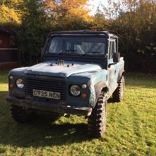 1985 land rover 90 (pre defender) galvanised chassis For Sale