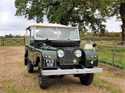 1956 Land Rover Series One - 86 Inch Home Market For Sale by Auction