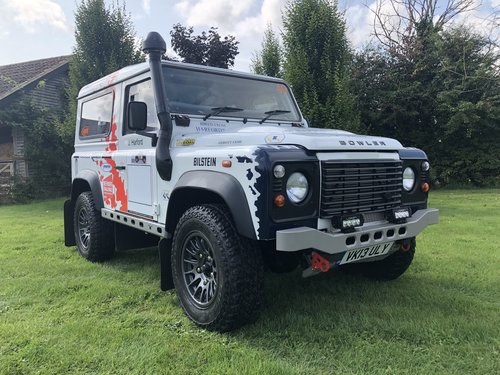 2876 BOWLER LAND ROVER DEFENDER 90 2.2 TDCi RALLY CAR For Sale