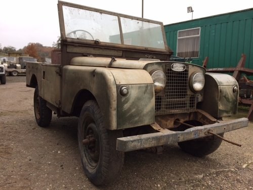 1956 Series 1 86 inch Land Rover for Restoration - Great Patina In vendita