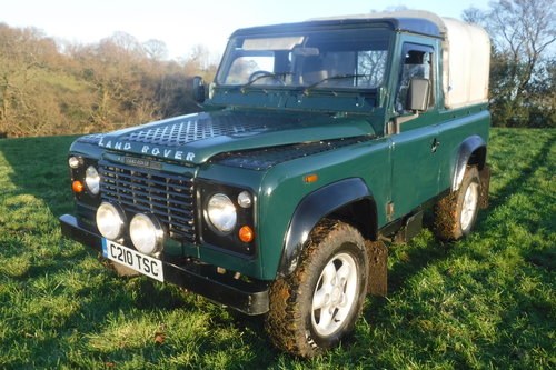 1986 LAND ROVER 90 FULL MOT TRUCK CAB TIDY & SOLID CAN DELIVER VENDUTO