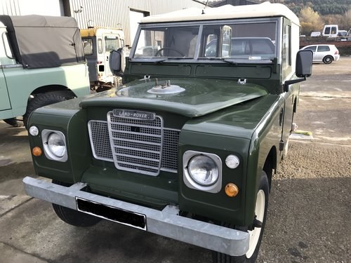 1977 Land Rover Series 3,  Galvanised chassis & bulkhead For Sale