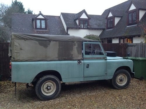 1969 Series 2a, 109 diesel overdrive soft top For Sale