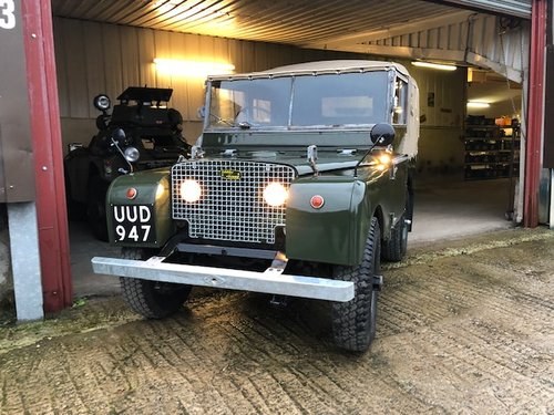 1950 Land Rover® Series 1 *Lights Behind The Grill* (UUD) For Sale