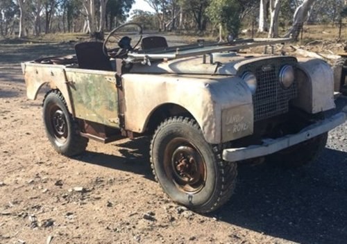1950 Series 1 Land rover 80 inch for Restoration For Sale