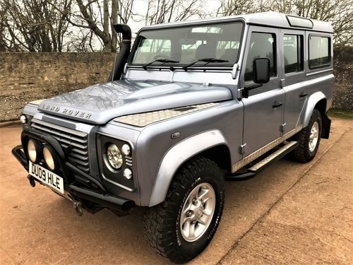 2009 Defender 110 TDCI XS station wagon 5 seater+long MOT VENDUTO
