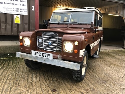 1983 Land Rover® Series 3 *Genuine County Station Wagon* (APC) SOLD
