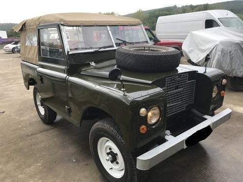 1971 Land Rover Series 2a, Soft top, Recent respray For Sale