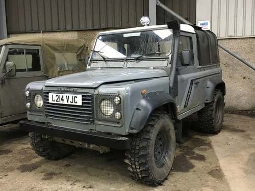 1993 Land Rover Defender 90 TD at Morris Leslie 23rd February For Sale by Auction