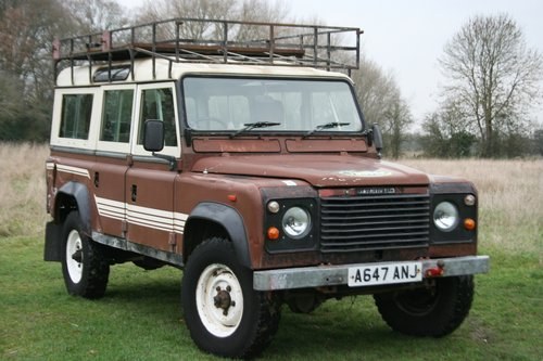 1983 Land Rover Defender 110 2.5 Petrol County Station Waagon SOLD