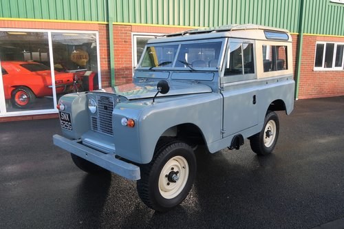 1968 Landrover Series 2a with Safari Roof - Immaculate   SOLD