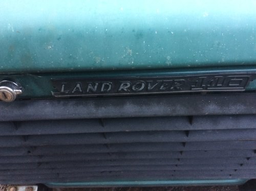 1983 Land Rover One Ten Project In vendita