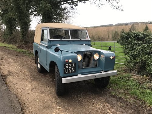 1963 Series 2 A Land Rover SWB Petrol For Sale