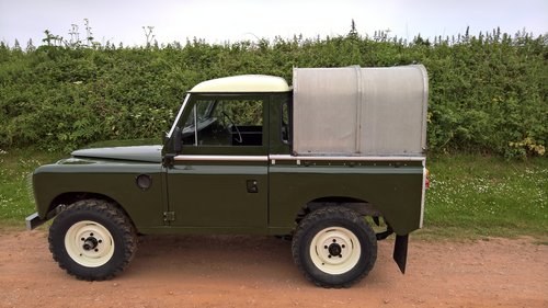 1972 Land Rover Series 3, galvanised chassis SOLD