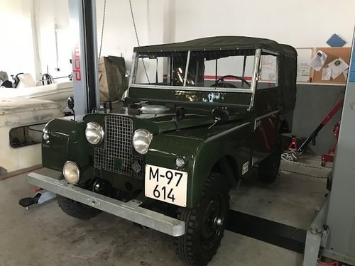 1952 LHD Land Rover Series 1 80" For Sale