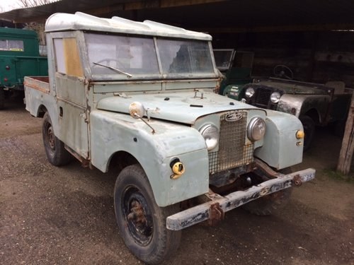 1957 Series 1 86 inch Land Rover for Restoration - Great Patina In vendita