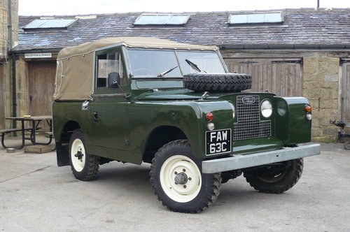 LAND ROVER SERIES 2A  SOLD