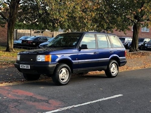 1995 Range Rover 4.0 V8 Petrol, One Owner from New, FSH! For Sale