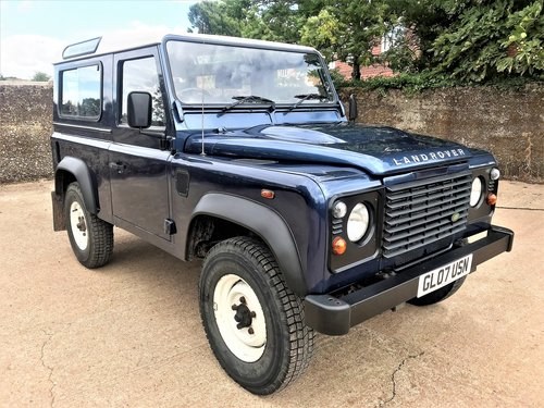 2007 Defender 90 TDCi station wagon+2 owners+89000m+nice SOLD