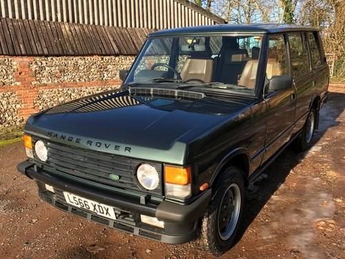 superb looking 1993 range rover vogue 4.2LSE with LPG For Sale