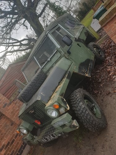 1980 LAND ROVER SERIES 3 LIGHT WEIGHT 88" ARMY ISSUE For Sale