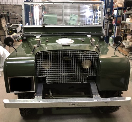 1950 Land Rover Series 1, 80" Lights behind the grill. In vendita