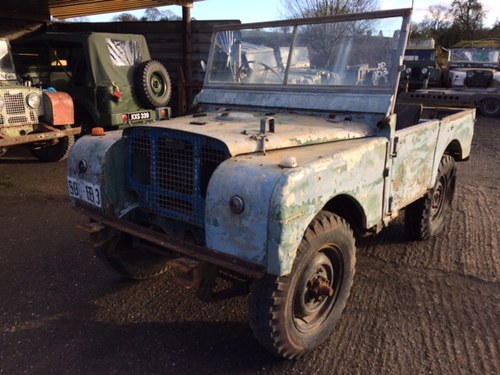 1950 Fish Plate Chassis Full Grill Series 1 80 inch Land Rover For Sale
