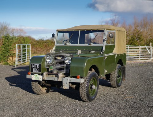 Land Rover Series 1 80" 1950 Model in Great Condition SOLD