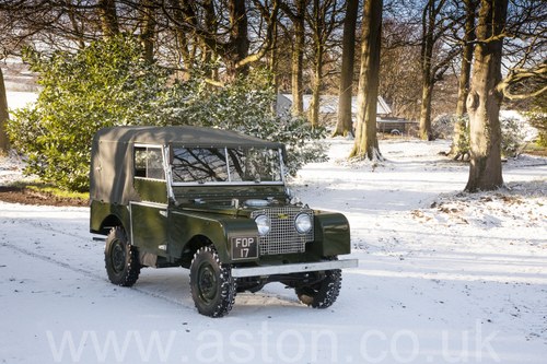 1950 Land Rover Series 1 80” World Class Restoration SOLD