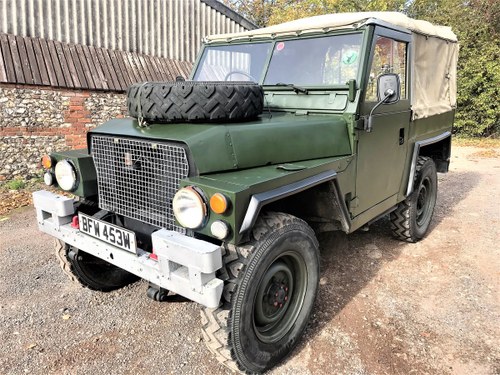 1981 land rover lightweight with galvanised chassis For Sale