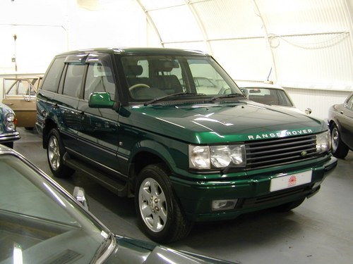 2001 RANGE ROVER P38 4.6 30th ANNIVERSARY RHD - FINAL PRODUCTION  For Sale