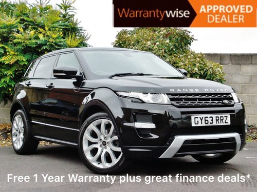 2014 Range Rover Evoque 2.2 SD4 Dynamic LUX with huge spec! For Sale