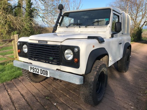 1996 land rover defender 90 300 tdi pick up low mileage For Sale