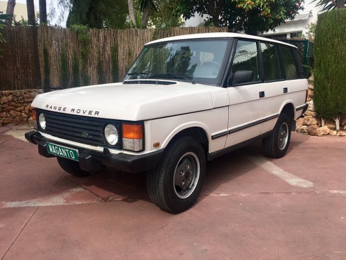 1994 LHD Range Rover Classic 300 Tdi in Spain SOLD