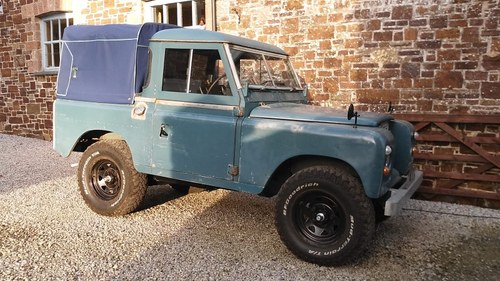 1975 Land Rover Series 3 SWB 88 Truck Cab Canvas For Sale