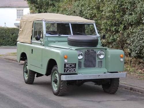 1966 Land Rover Series 2A SWB 88 - Beautifully restored SOLD