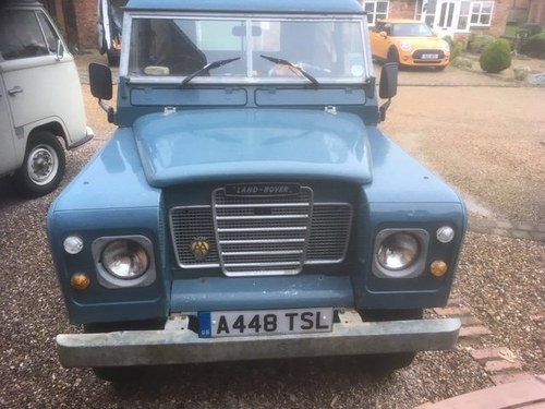 1984 Very Original Low Mileage Low Owners Series 3 For Sale