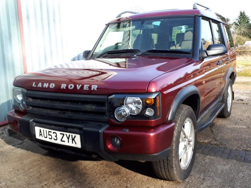 2003 Discovery XS TD5  For Sale
