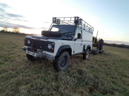 **REMAINS AVAILABLE**1986 Land Rover 110 Defender For Sale by Auction