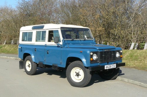 1984 DEFENDER 110 COUNTY STATION WAGON SOLD