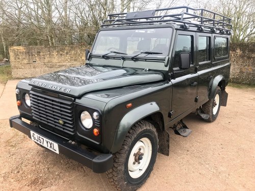 2007 07/57 Defender 110 TDCi CSW 5 seater+94K with superb history For Sale