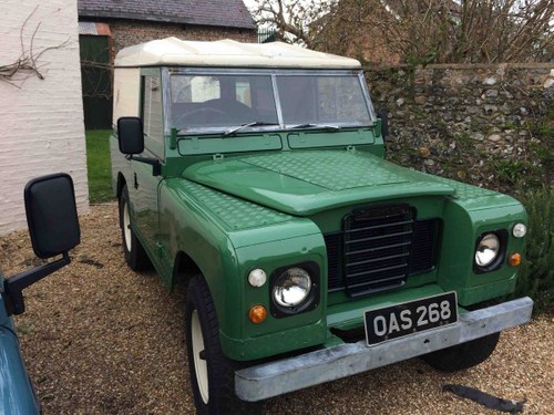 Landrover 2A 1966 New Chassis/Engine/Paint/Seats  VENDUTO