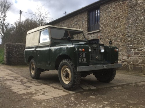 A Very Original Series 2 Land Rover - 1961 - FWH. For Sale