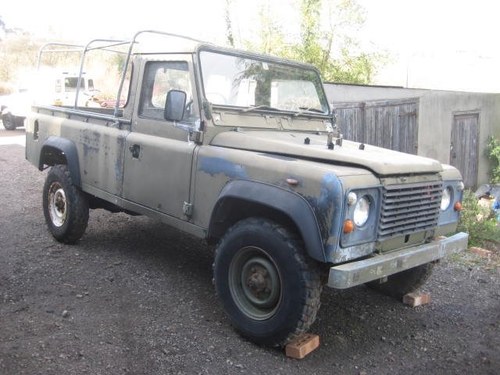 1986 Land Rover 110 Military Winterised Truck Cab SOLD
