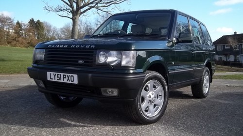 RESTORED 2001(51) Land Rover Range Rover P38 Vogue For Sale