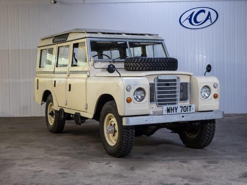 1979 Land Rover Series III 109 3.5 V8 at ACA 13th April  For Sale